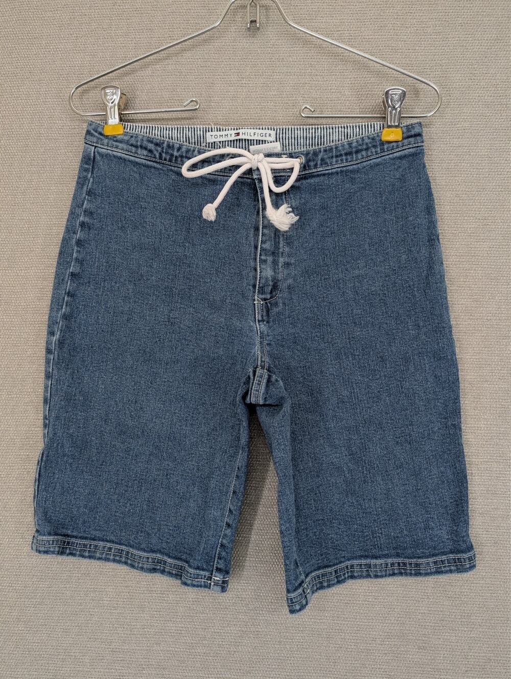 Tommy Hilfiger Jean Shorts Size 4 Blue Denim -0226E151